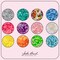 John Bead 600-Piece Assorted Plastic Alphabet Pony Beads Jewelry Making Beads Box